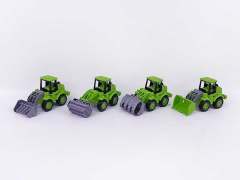 Pull Back Farmer Car(4S) toys