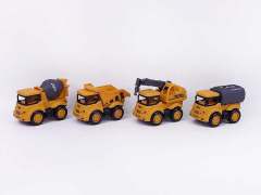 Pull Back Construction Truck(4S) toys