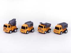 Pull Back Construction Truck(4S) toys