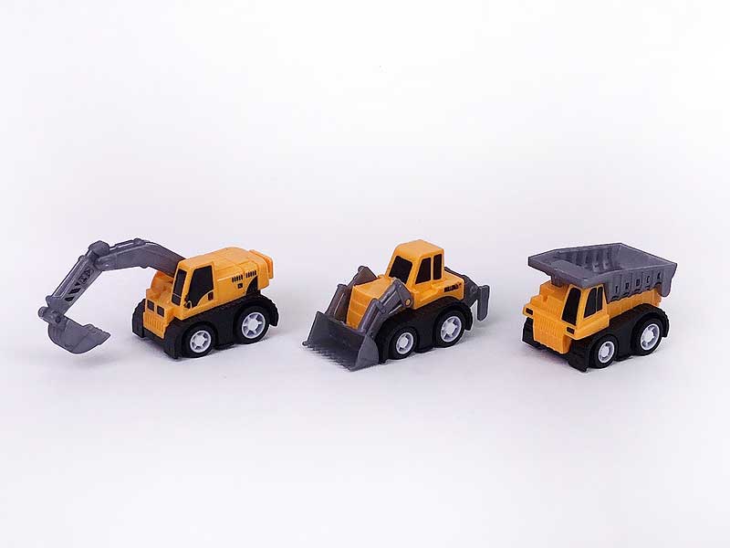 Pull Back Construction Truck(3S) toys