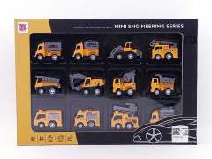 Pull Back Construction Truck(12in1) toys