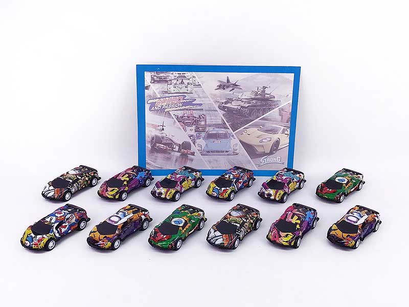 Pull Back Car(12in1) toys