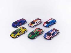 Pull Back Car(6in1) toys