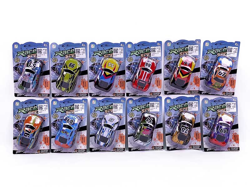 10.5CM Pull Back Racing Car(12S) toys