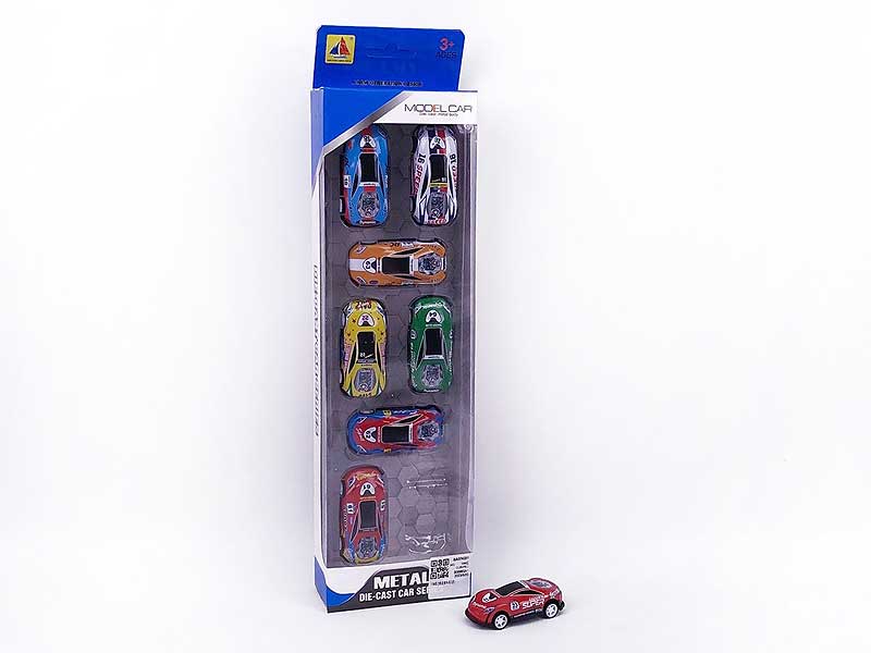 1:64 Pull Back Racing Car(8in1) toys