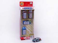 1:64 Pull Back Cross-country Car(5in1)