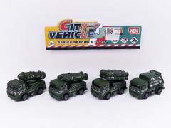 Pull Back Military Car(4in1) toys