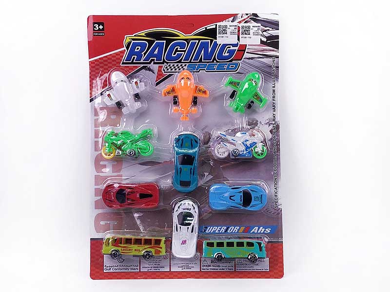 Pull Back Car(11in1) toys