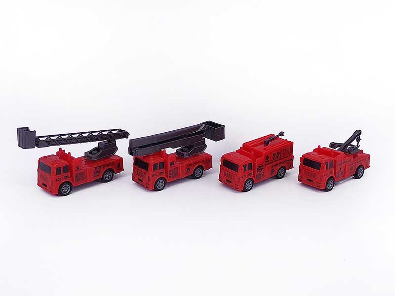 Pull Back Fire Engine(4S) toys