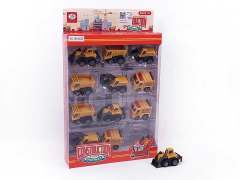 Pull Back Construction Truck(12in1) toys