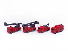 Pull Back Fire Engine(4in1) toys