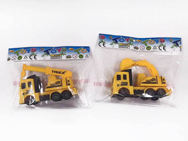 Pull Back Construction Truck(2S) toys