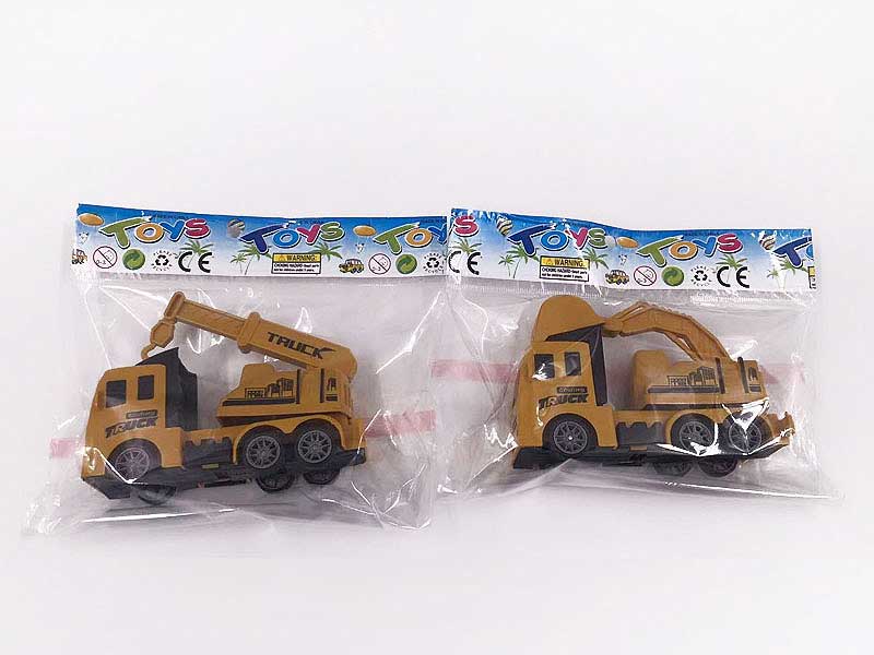 Pull Back Construction Truck(2S) toys