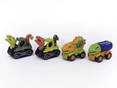 Pull Back Construction Truck(4in1) toys