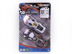 8.6CM Pull Back Racing Car(2in1)