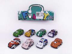 4.8CM Pull Back Car(8in1) toys