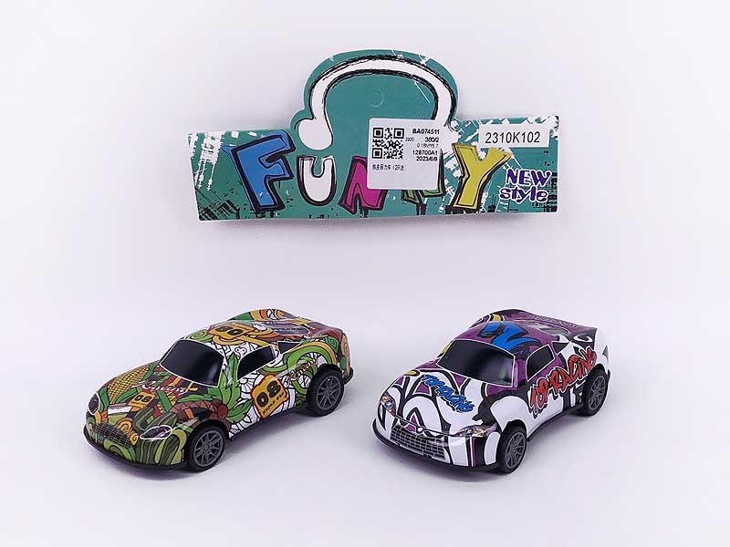 Pull Back Car(2in1) toys