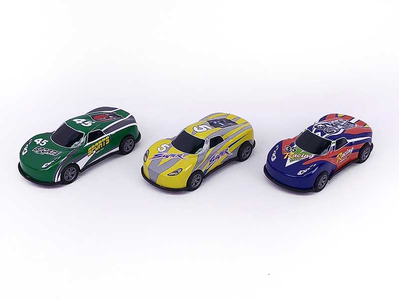 8.6CM Pull Back Racing Car(3in1) toys