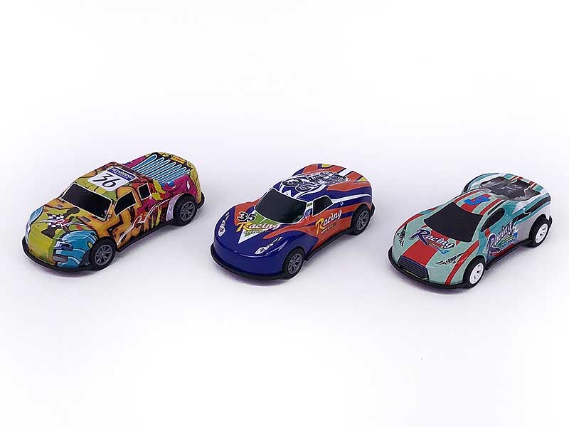 8.6CM Pull Back Car(3in1) toys