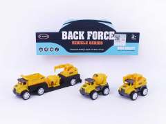 Pull Back Construction Truck Set toys