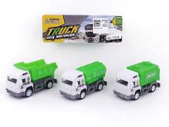 Pull Back Sanitation Truck(3in1) toys