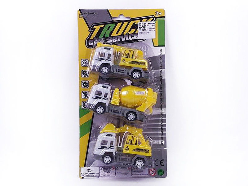 Pull Back Construction Truck(3in1) toys