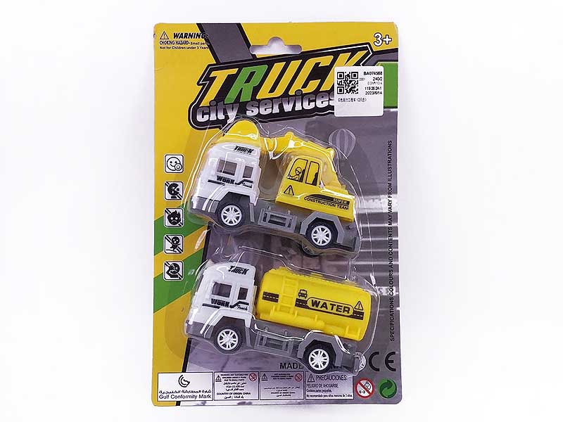 Pull Back Construction Truck(2in1) toys