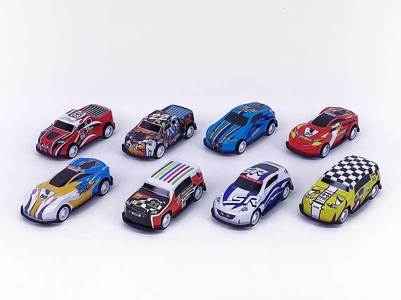 Die Cast Car Pull Back(8in1) toys