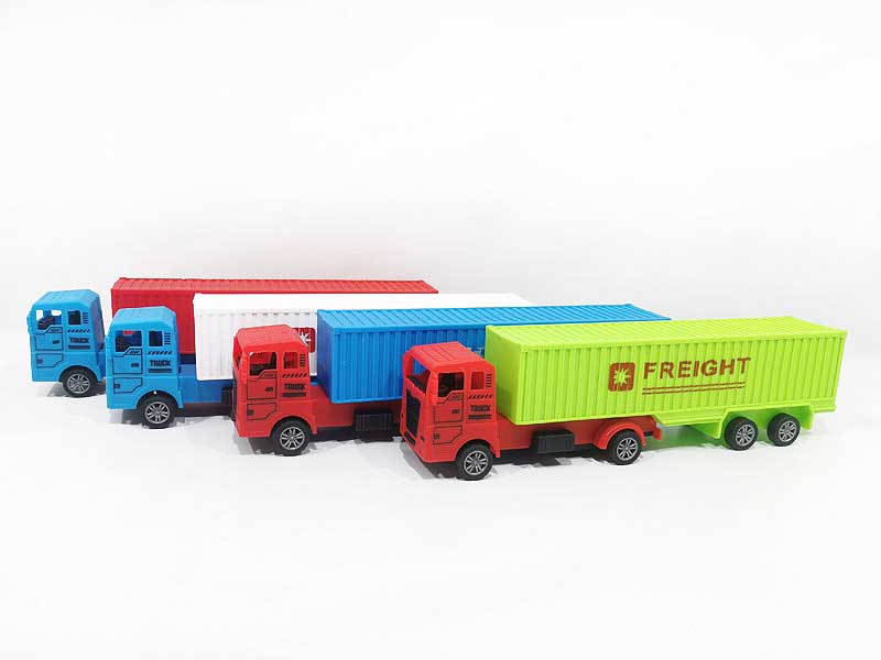 Pull Back Container Truck(2S4C) toys