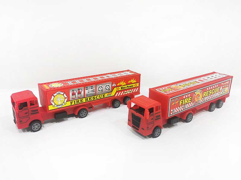 Pull Back Container Truck toys