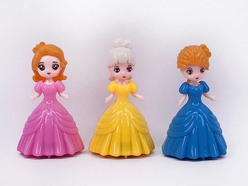 Pull Back Princess(3S) toys