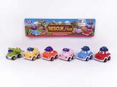 Pull Back Car(6in1) toys