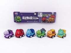 Pull Back Car(6in1) toys