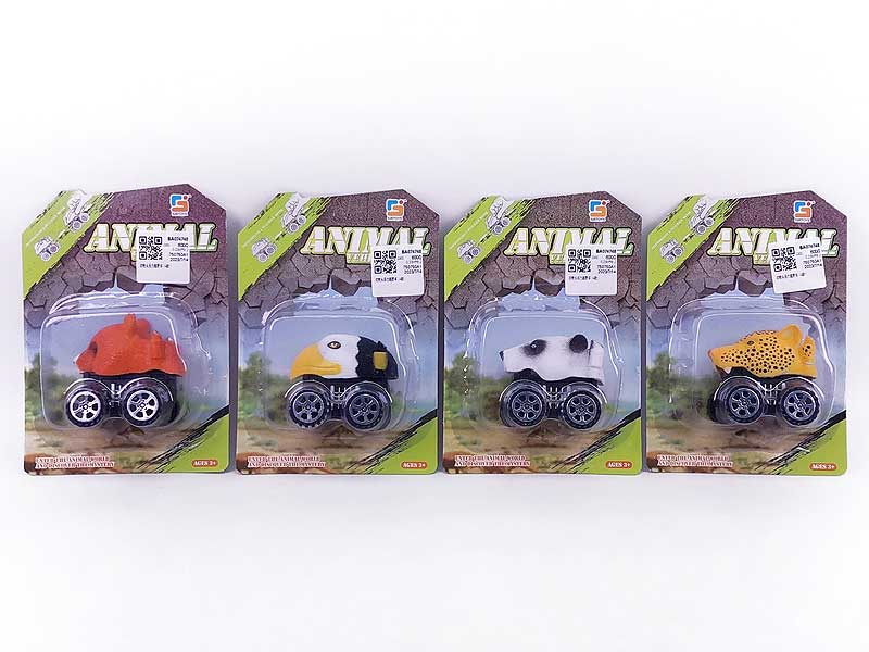 Pull Back Cross-country Car(4S) toys