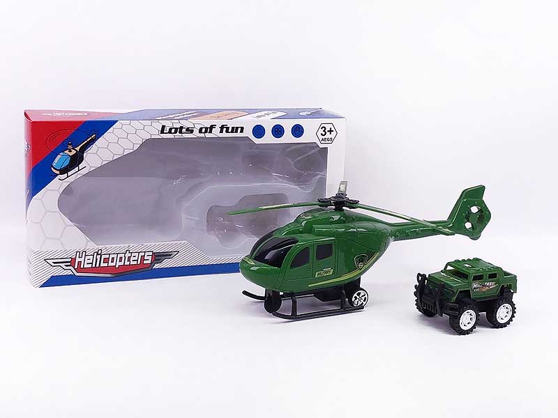Pull Back Airplane & Free Wheel Cross-country Car toys