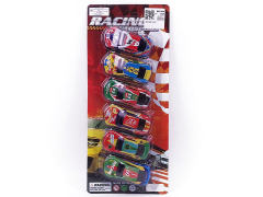 Die Cast Racing Car Pull Back(6in1) toys