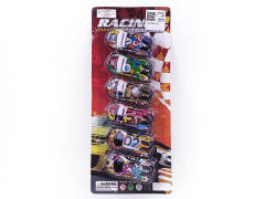 Die Cast Racing Car Pull Back(6in1) toys