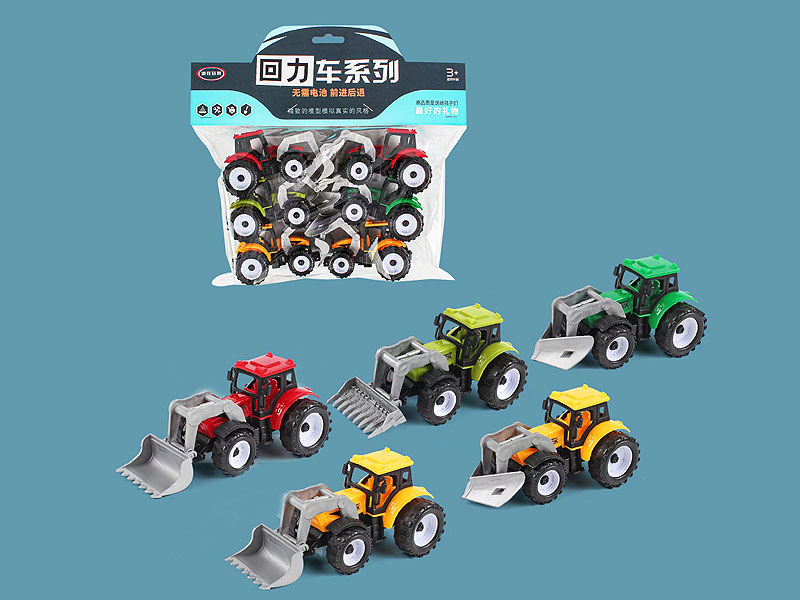 Pull Back Farmer Truck(6in1) toys