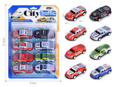 1:48 Die Cast Car Pull Back(8in1) toys