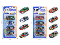 1:48 Die Cast Car Pull Back(4in1) toys