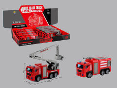 Die Cast Fire Engine Pull Back(8in1)