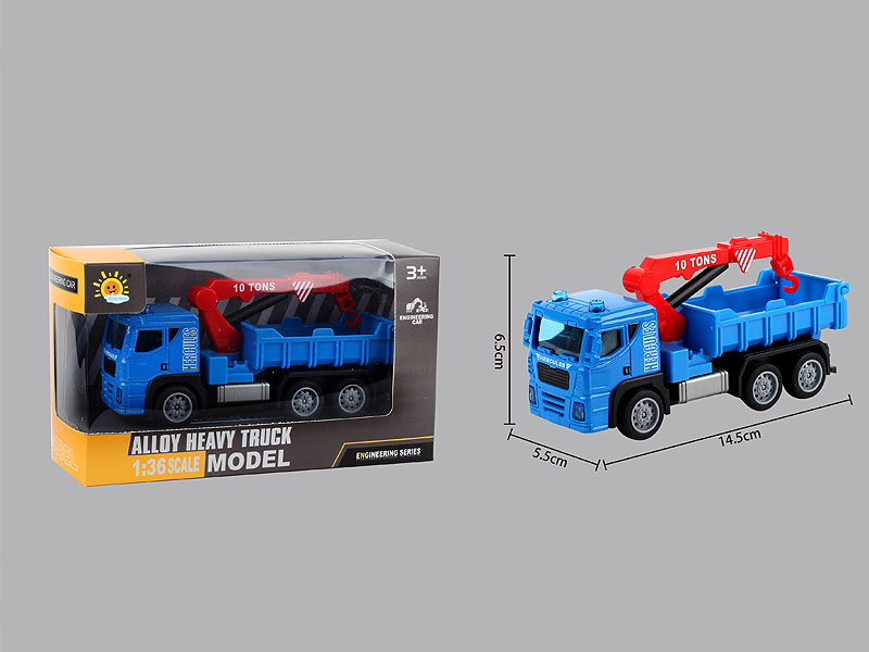 Die Cast Construction Truck Pull Back toys