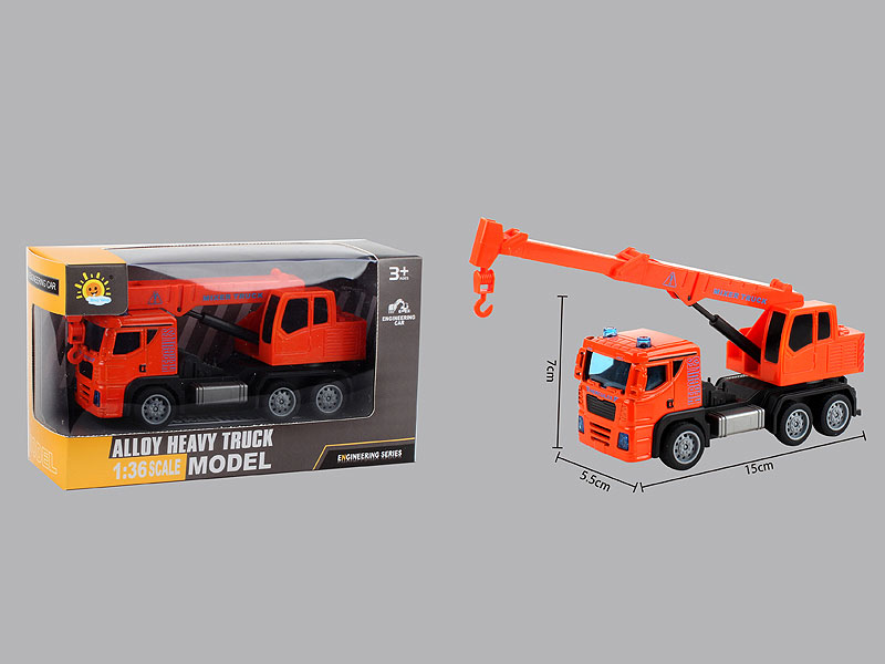 Die Cast Construction Truck Pull Back toys