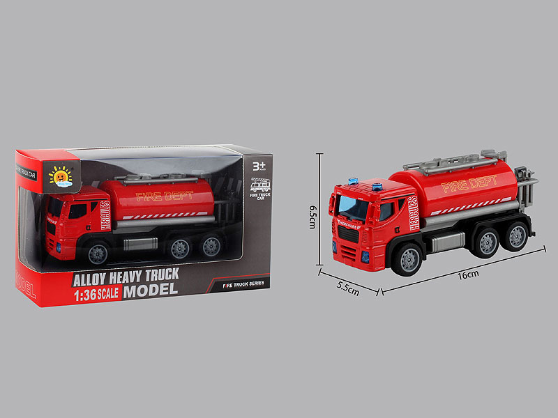 Die Cast Fire Engine Pull Back toys