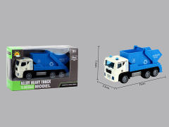 Die Cast Sanitation Car Pull Back toys