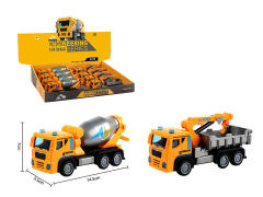 Pull Back Construction Truck(8in1) toys