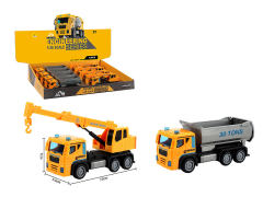 Pull Back Construction Truck(8in1) toys