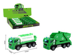 Pull Back Sanitation Truck(8in1) toys