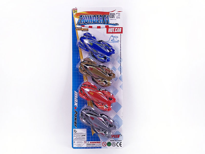 Pull Back Car(4in1) toys