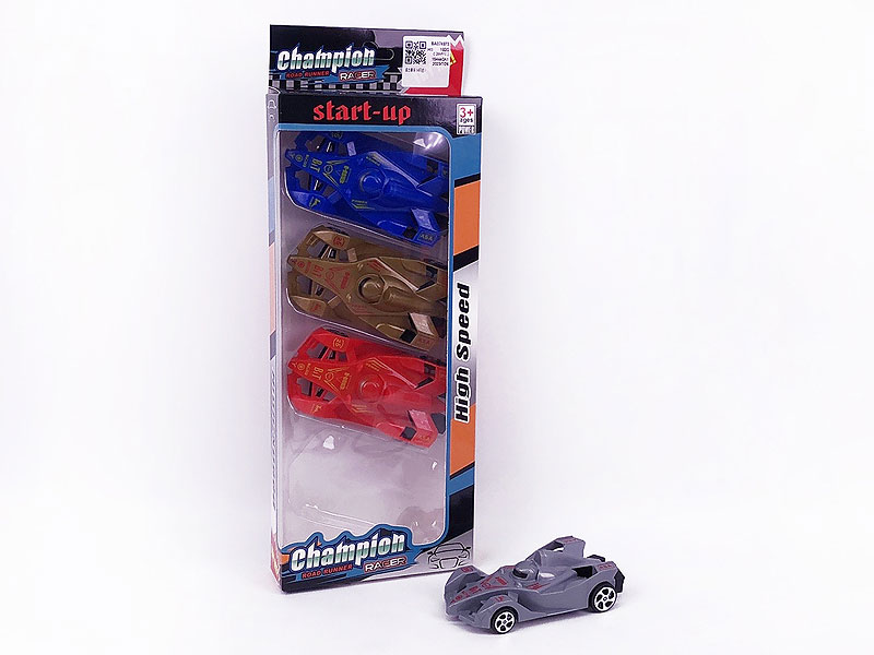 Pull Back Racing Car(4in1) toys